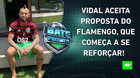 Vidal MUDA O PATAMAR do Flamengo?; Palmeiras PERDE e vê rivais SE APROXIMAREM! | BATE-PRONTO