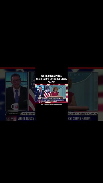 White House Press Secretary's Outburst Stuns Nation