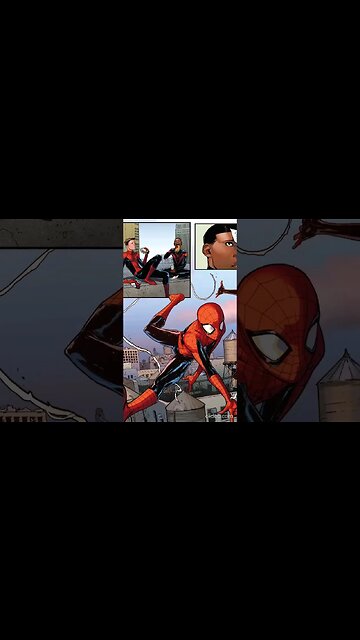 Spider-Man es Imaginado Por Miles Morales En La Tierra-61313 #spiderverse