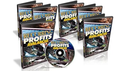 Recurring profits avalanche 💯 % free course