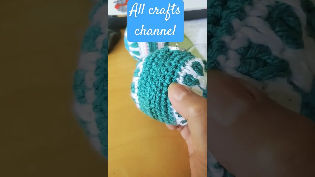 Crochet Plastic Ornaments