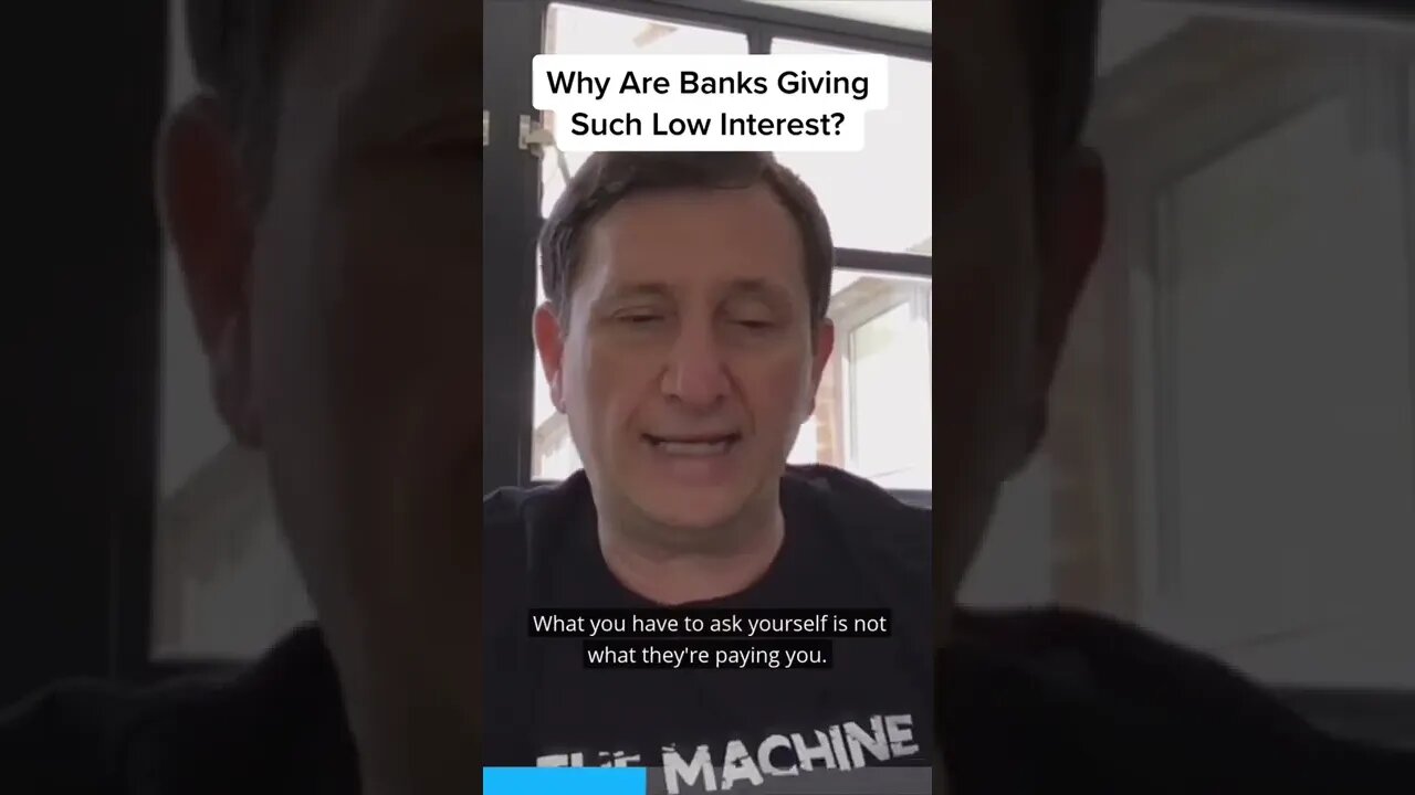 Why are banks giving such low interest? #money #bitcoin