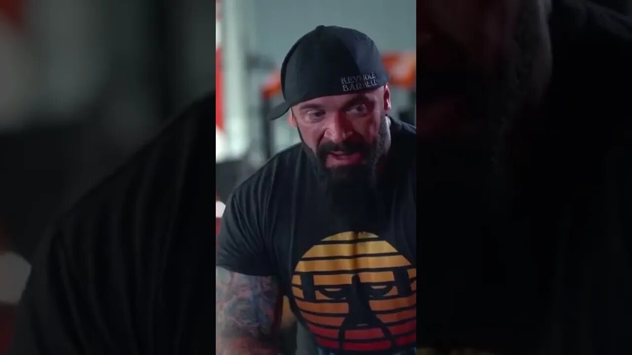The Bench Press That BROKE Swede Burns' Spine *GRAPHIC* 🔞 #shorts