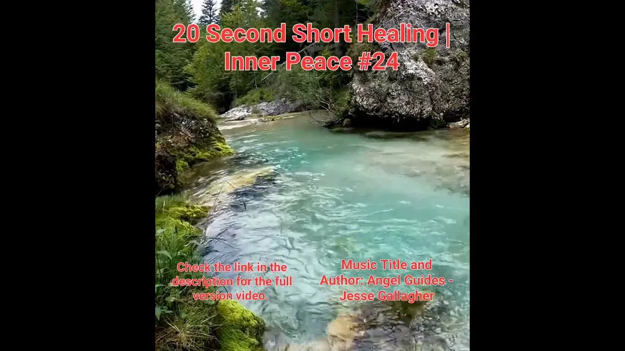 20 Second Short Healing Inner Peace | Meditation Music | Angel Guides | #24 #Meditation #shorts