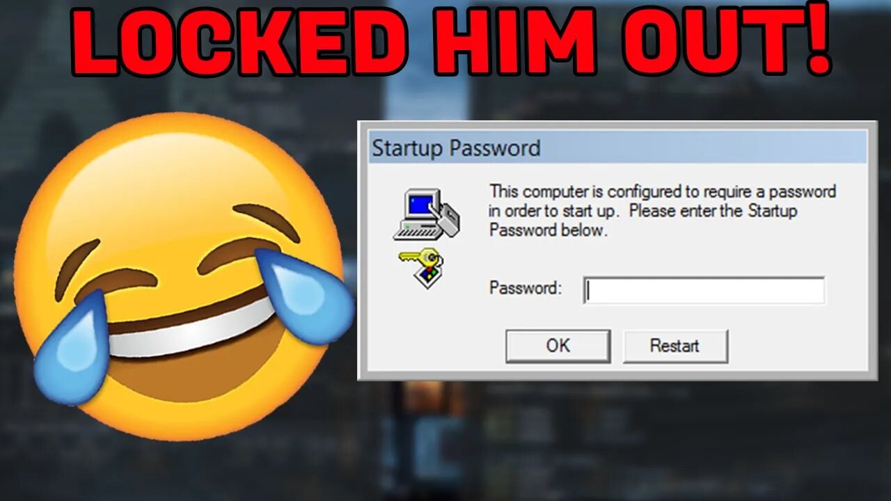 I LOCKED HIM OUT! SCAMMER SYSKEY FULL STREAM!