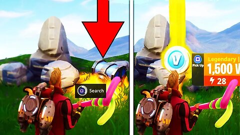 "Search the Ragnaroks Chest" - SEASON 5 Level 100 BONUS Challenge! (Fortnite: Battle Royale)