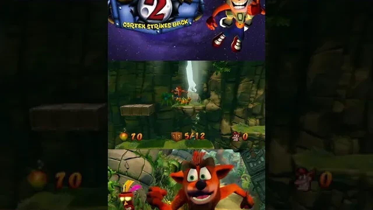 CRASH BANDICOOT 2 #70 - #shorts #crash #crashbandicoot