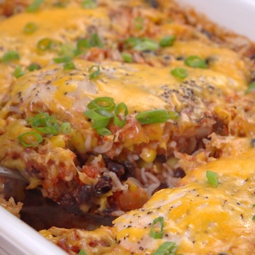 Salsa Chicken Casserole