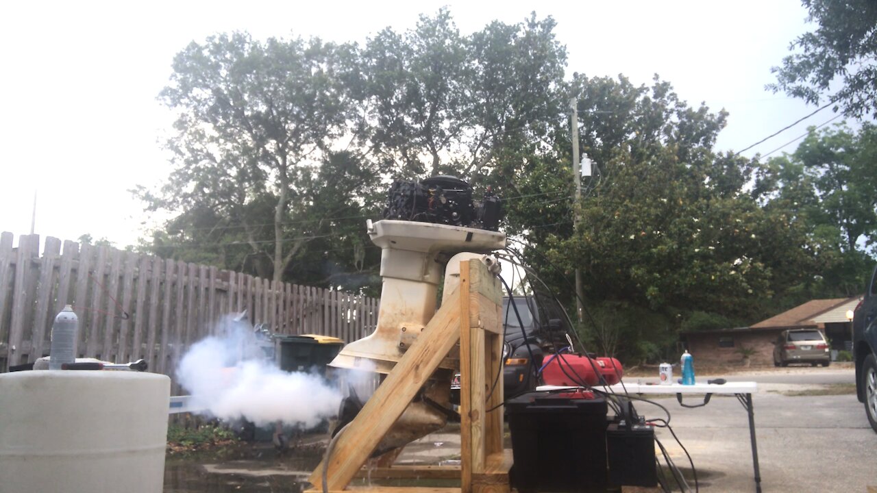 Years of sitting, Johnson 115HP