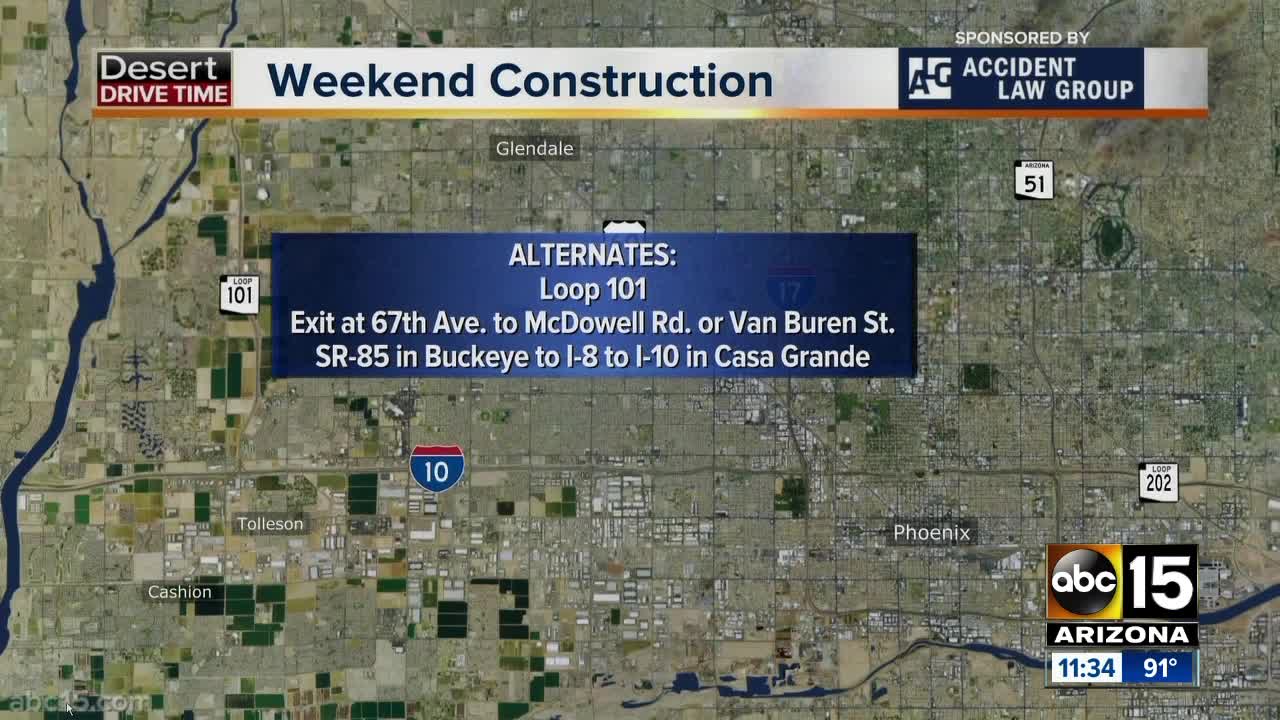 Weekend Traffic Alert (April 26-29)