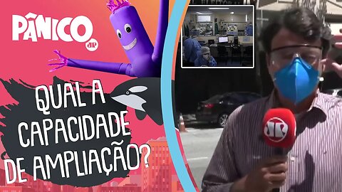 Rodrigo Viga fala sobre a situação dos leitos de hospitais no Rio