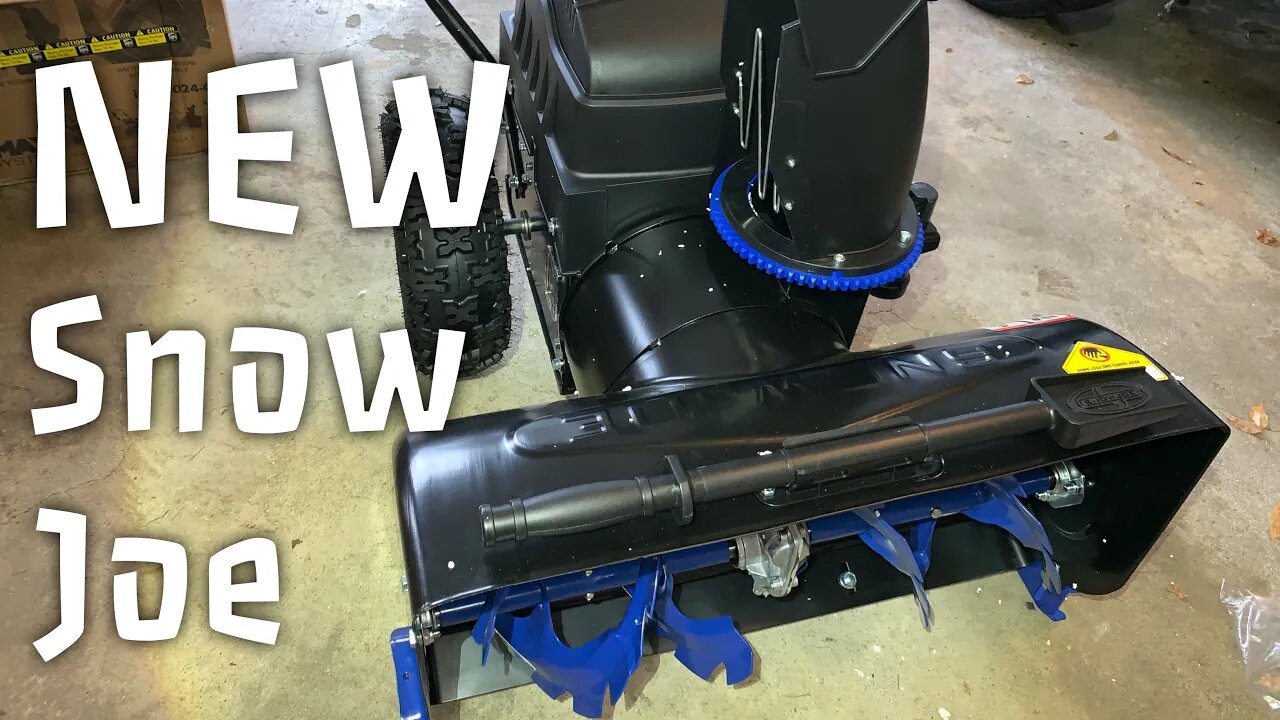 Snow Joe ION8024 Electric Snow Thrower Assembly and Comparison to the iON24SB