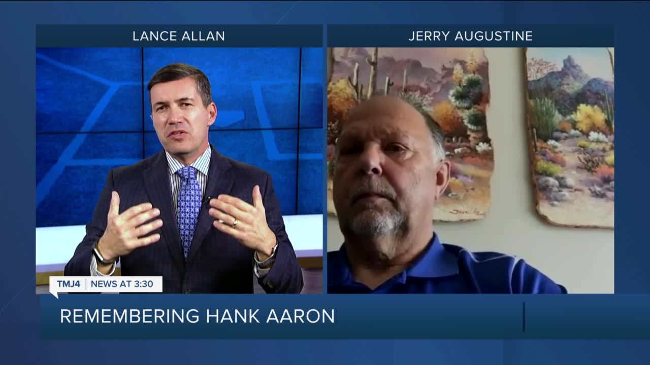 Fomer pitcher Jerry Augustine remembers Hank Aaron