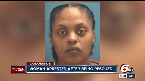 Woman called police after her car got stuck in floodwaters