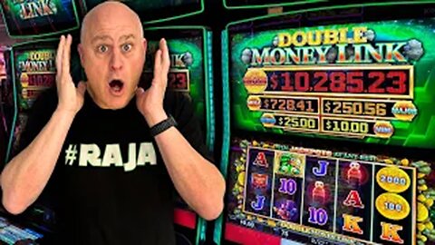 WINNING JACKPOTS ON EVERY DOUBLE MONEY LINK IN THE CASINO!!!