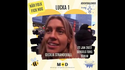 MoDs adventskalender | Lucka 1 | När folk fick nog!