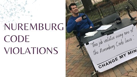 Nuremberg code ciolations