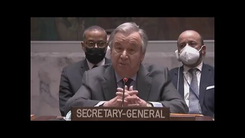 "President Putin, stop your troops from attacking Ukraine."