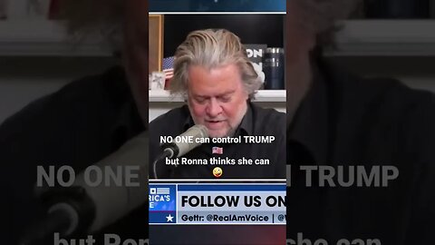 No one can control TRUMP, he is uncorruptible! Does Ronna think she can? #shorts #donaldtrump #MAGA