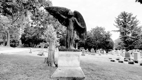 The Black Angel of Oakland Cemetary, Most Paranormal Place in Iowa, HD