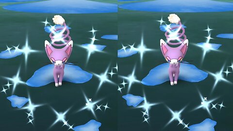 Encountering Shiny Glameow