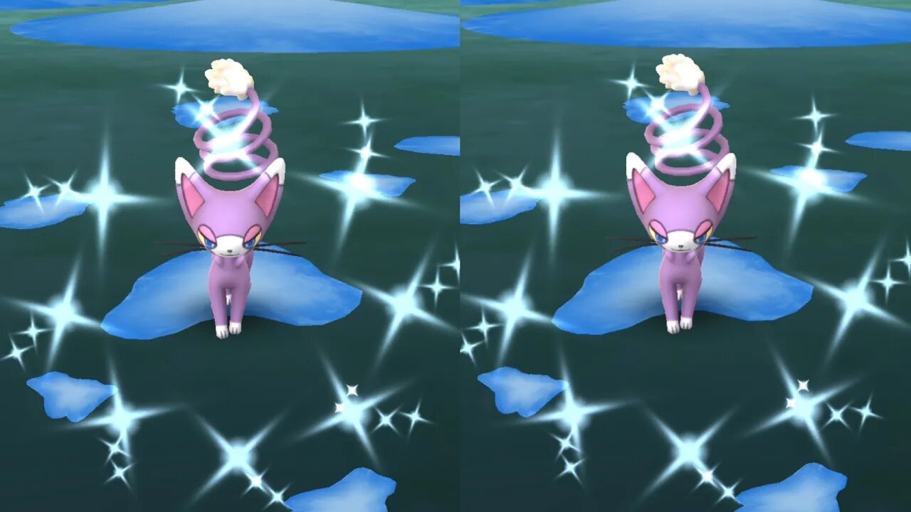 Encountering Shiny Glameow