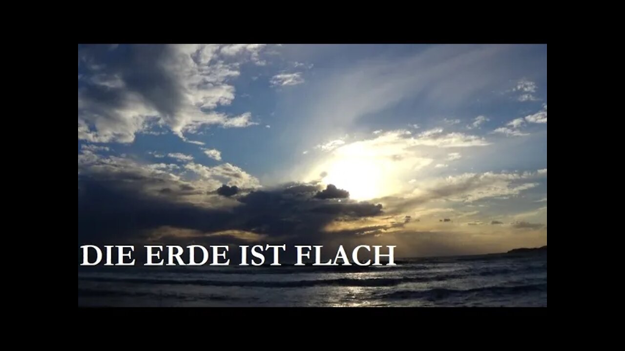 DIE ESRDE IST FLACH