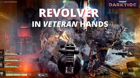 Darktide: Revolver in Veteran hands