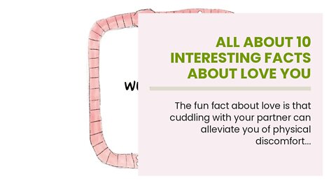All About 10 Interesting Facts About Love You Probably Don't Know