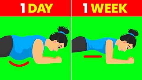 5-MINUTE PLANK WORKOUT for Beginners with Timer (no noise exercises) Strong Abs & Core Variations