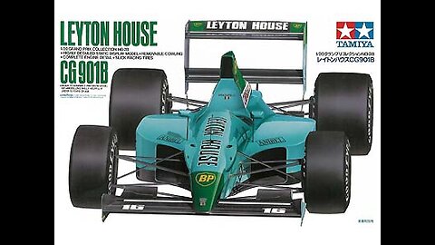Tamiya 1/20 Leyton House Pt1 body preperation and paints