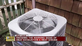Be aware of these warning signs for heat-related illnesses