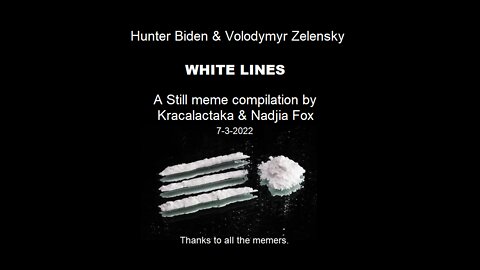 WHITE LINES: STILL MEME COMPILATION BY KRAC & NADJIA FOXX