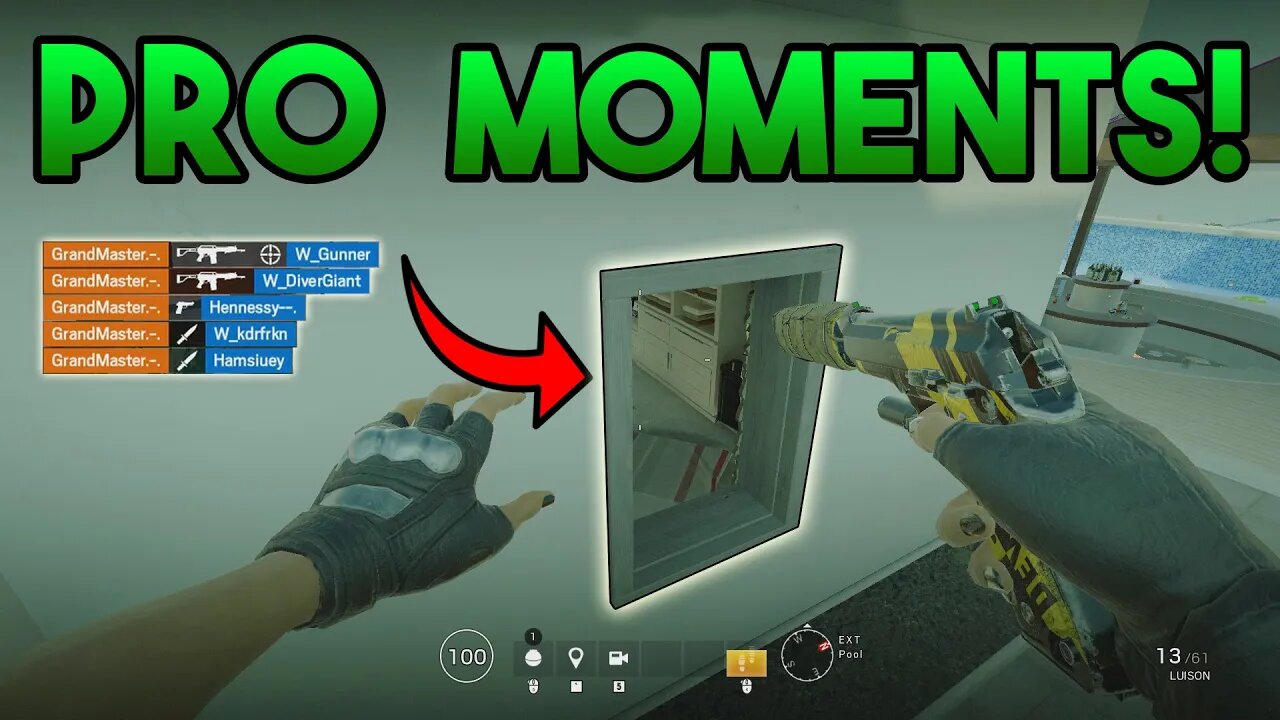 PRO Gamer Moments! - Rainbow Six Siege Gameplay