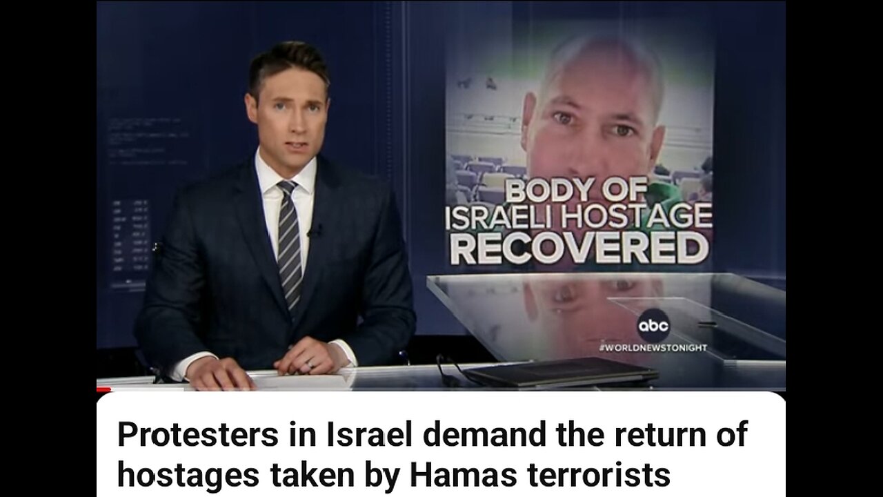 Protesters in Israel demand the return of hostinges taken by Hamas terrorist