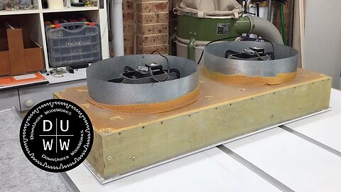 DIY spray painting extractor fan