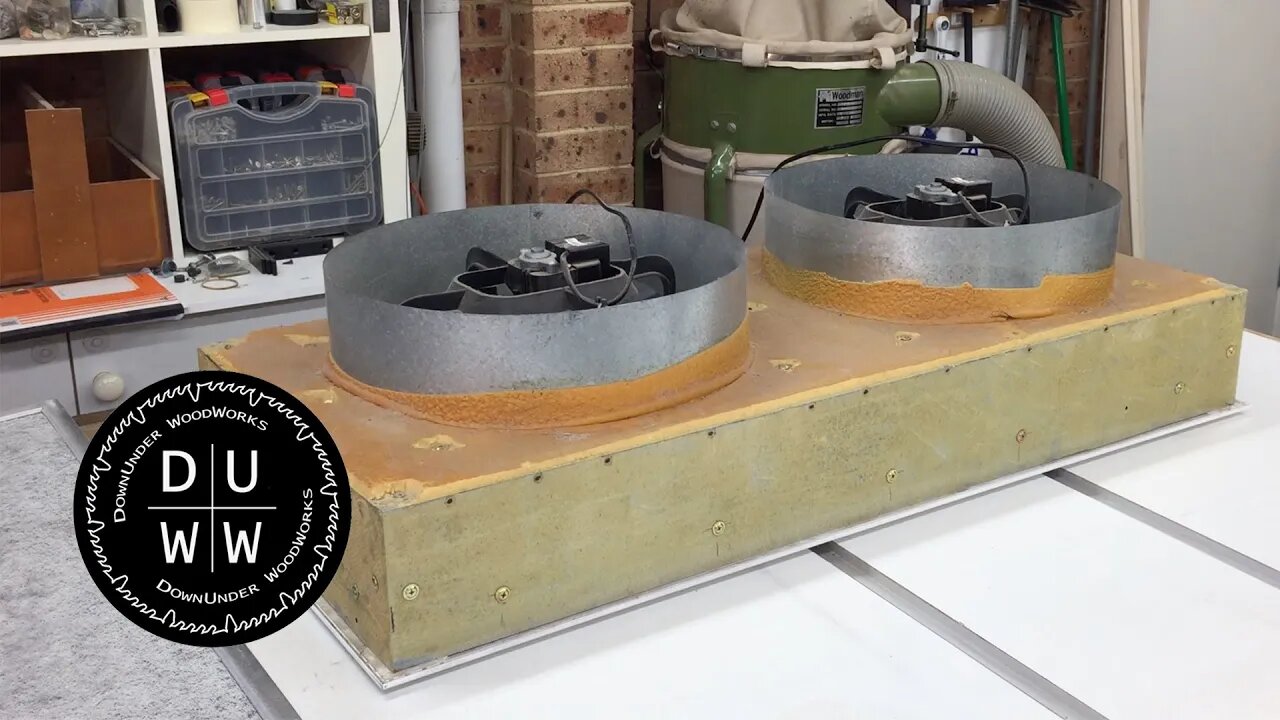 DIY spray painting extractor fan