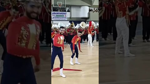 BANDA MARCIAL ETE DE CRIATIVIDADE MUSICAL 2022 NA SEMIFINAL DA COPA PERNAMBUCANA - #shorts
