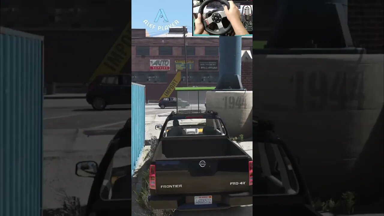 Nissan Frontier - GTA V Off-Road | Logitech g27 gameplay E01 #shorts