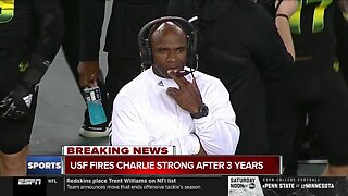 Charlie Strong out as USF football coach after 3 seasons