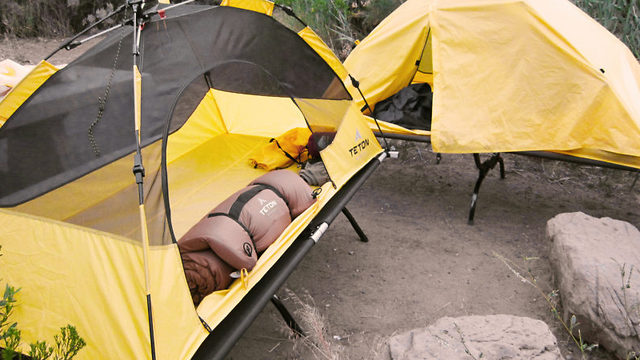 most comfortable camping bed