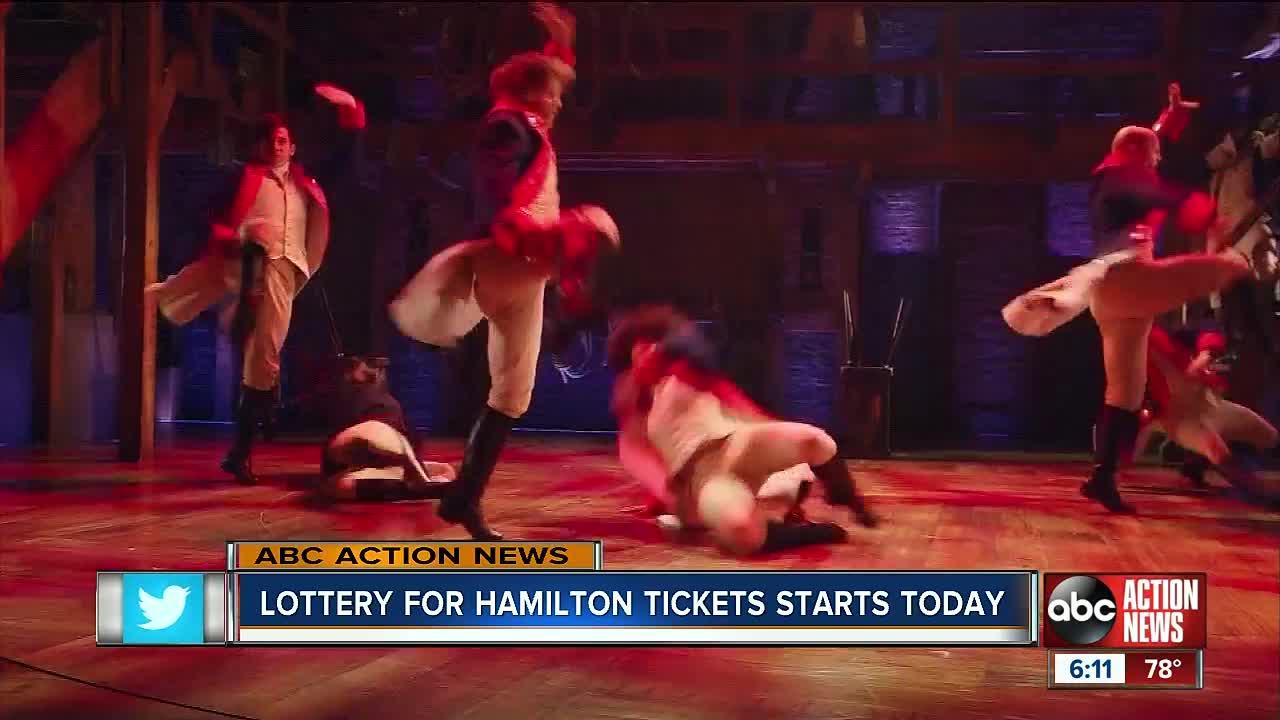 How you can see 'Hamilton' at the Straz Center for just $10