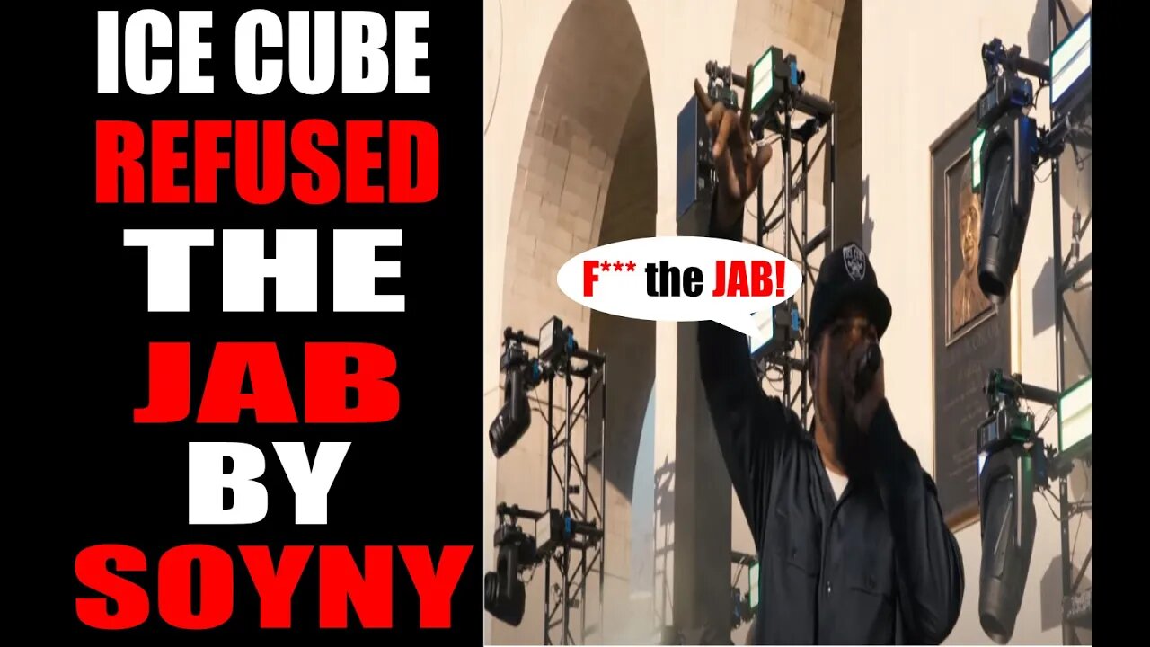 Ice Cube REFUSES to TAKE a JAB for a Soyny Movie! | Good for him to sticking to his principles