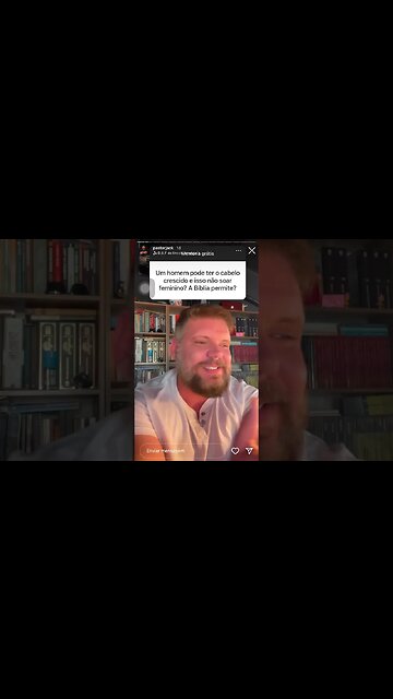 Homem pode ter cabelo grande? | @PastorJack.