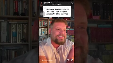Homem pode ter cabelo grande? | @PastorJack.