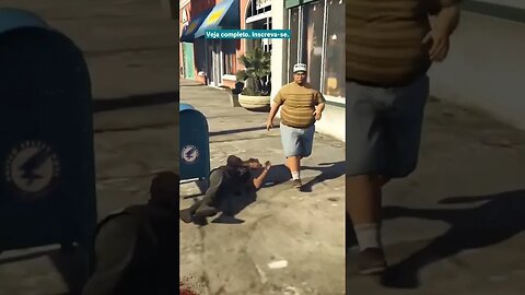 Sai do meu pé, polícia! Get off my back, police! GTA 5