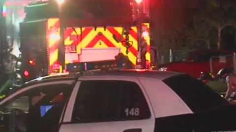 Crews investigate shed fire near Palm Springs