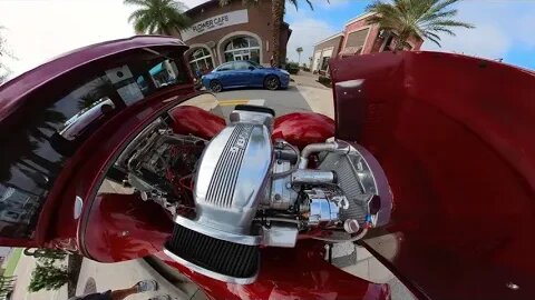 Street Rod - Promenade at Sunset Walk - Kissimmee, Florida #hotrod #ford #insta360