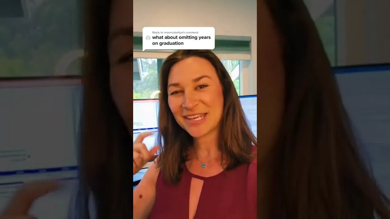 age bias can be a thing unfortunately, but still include years of graduation