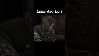 Leon Meets Luis For The First Time | Resident Evil 4 #gaming #residentevil4 #shorts